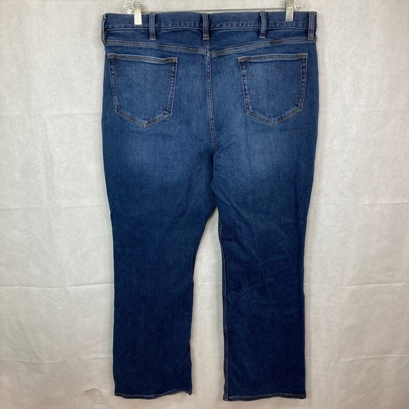 Banana Republic Jeans Mens‎ Sz 40 Blue Cotton Stretch Denim Legacy Bootcut Fit - Picture 3 of 11